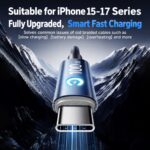 100W USB-C Cable with Flowing Light
