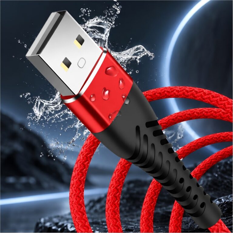 2.4A Braided USB to 8-Pin Cable
