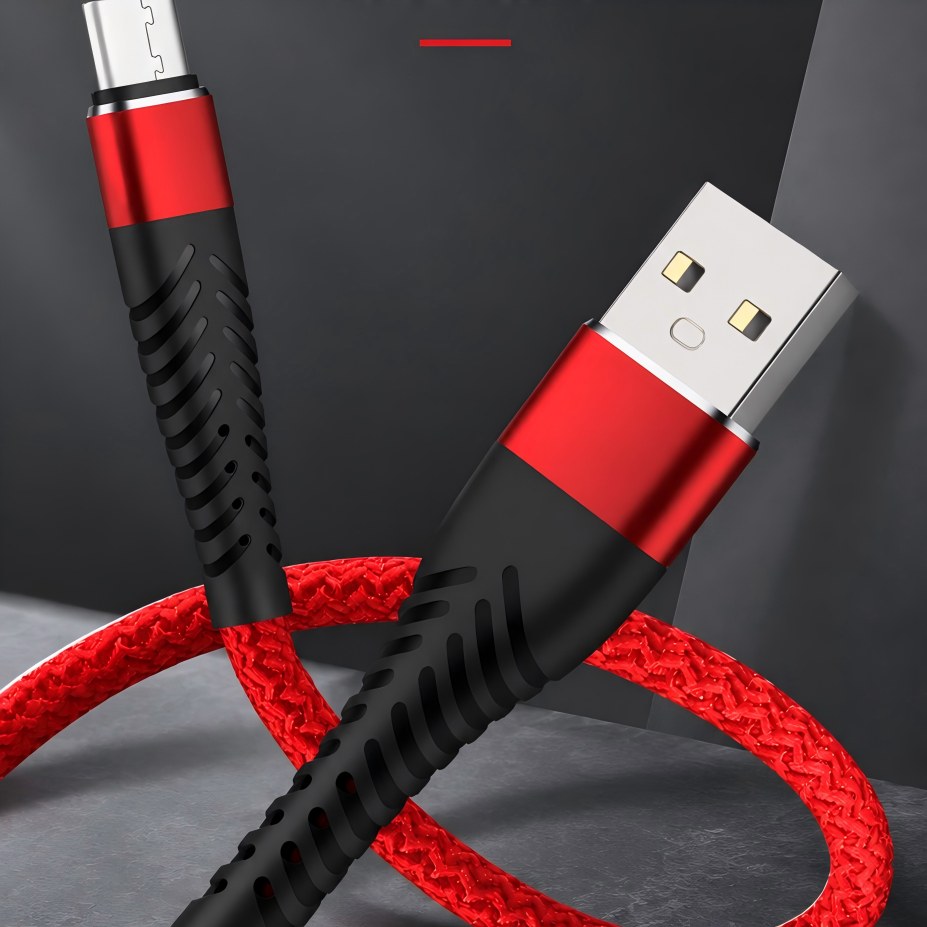 2.4A Braided USB to 8-Pin Cable — 3