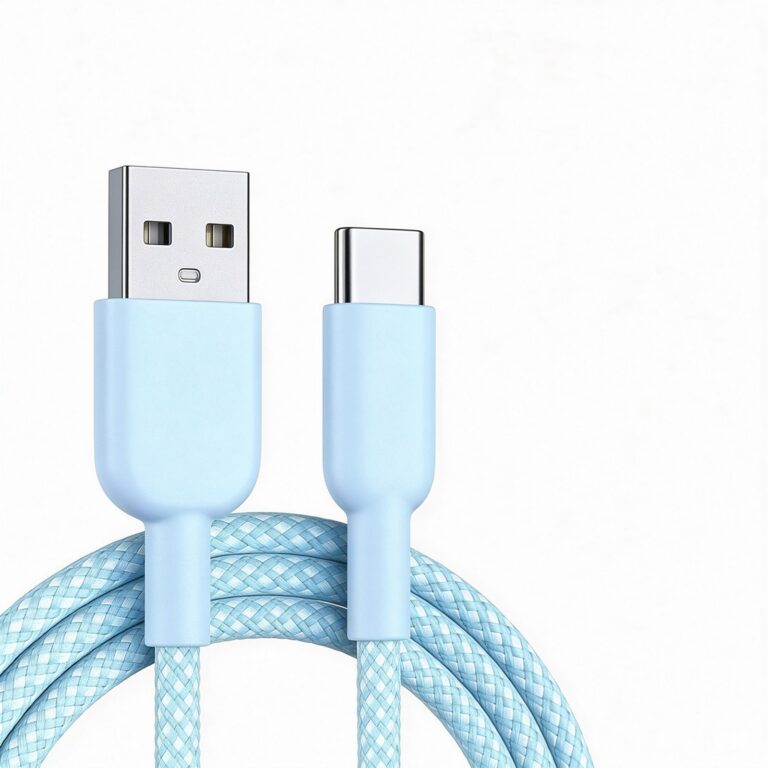 3A Reinforced Nylon USB-A to USB-C Cable