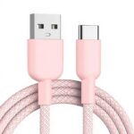 3A Reinforced Nylon USB-A to USB-C Cable