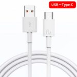 66W 6A USB-A to USB-C Cable