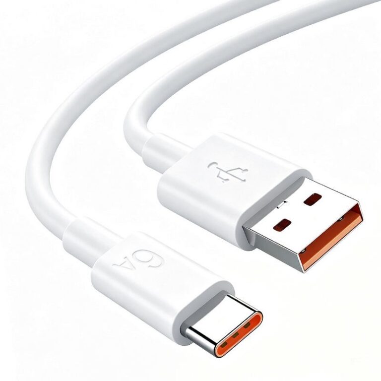 66W 6A USB-A to USB-C Cable