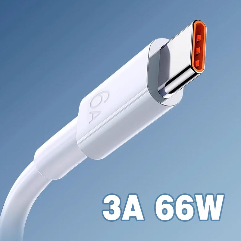 66W 6A USB-A to USB-C Cable — 4